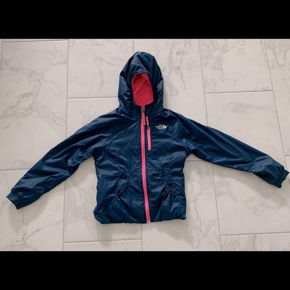 Girls Northface Reversible Jacket